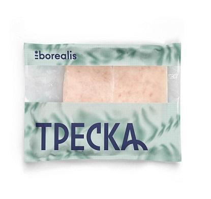 Фарш Borealis из трески с/м 300 гр., пакет