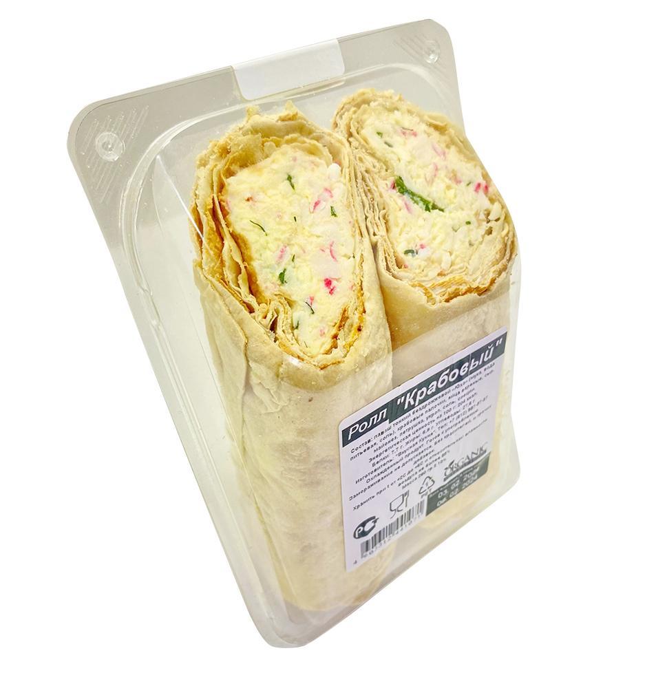 Ролл Вкусная кухня крабовый 260 гр., пластиковая упаковка