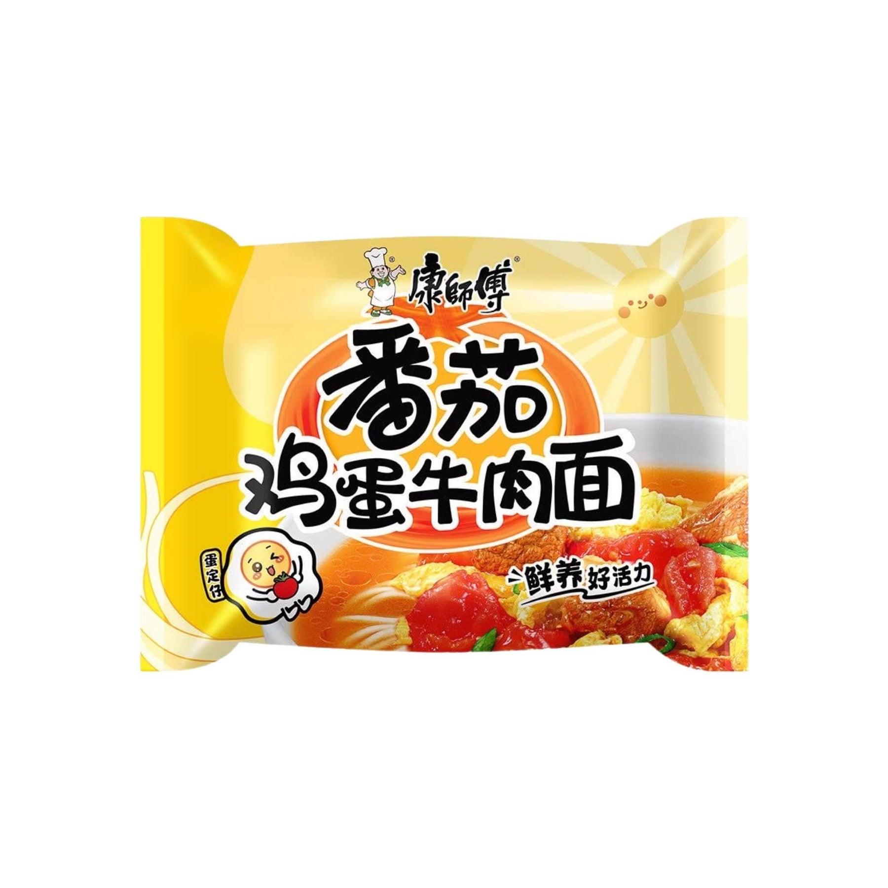 Лапша Kangshifu со вкусом помидора и яйца 115 гр., флоу-пак