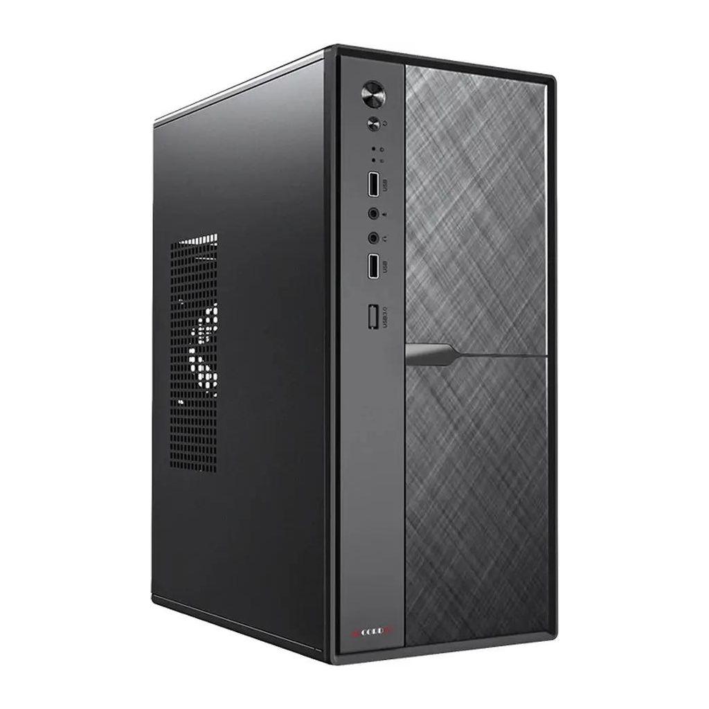 Корпус mATX Accord ACC-1603, Mini-Tower, без БП, черный