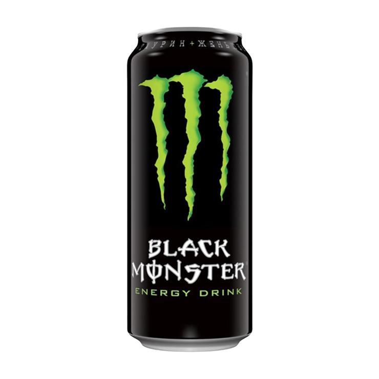 Напиток энергетический Monster Energy Black 500 мл., ж/б