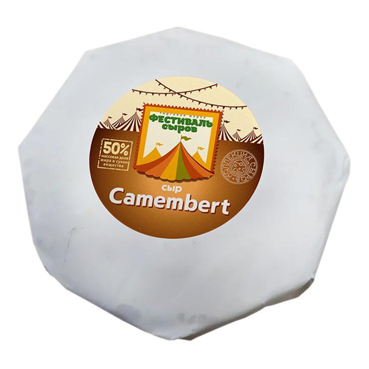 Сыр Camembert Фестиваль сыров 50% 125 гр., бумага