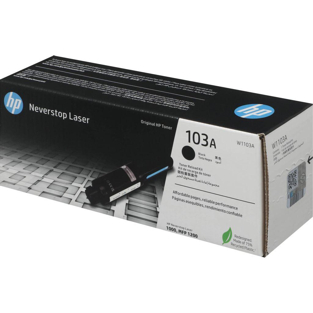 Заправочное устройство HP 103 W1103A черный (2500стр.) для HP Neverstop Laser 1000a/1000w/1200a/1200