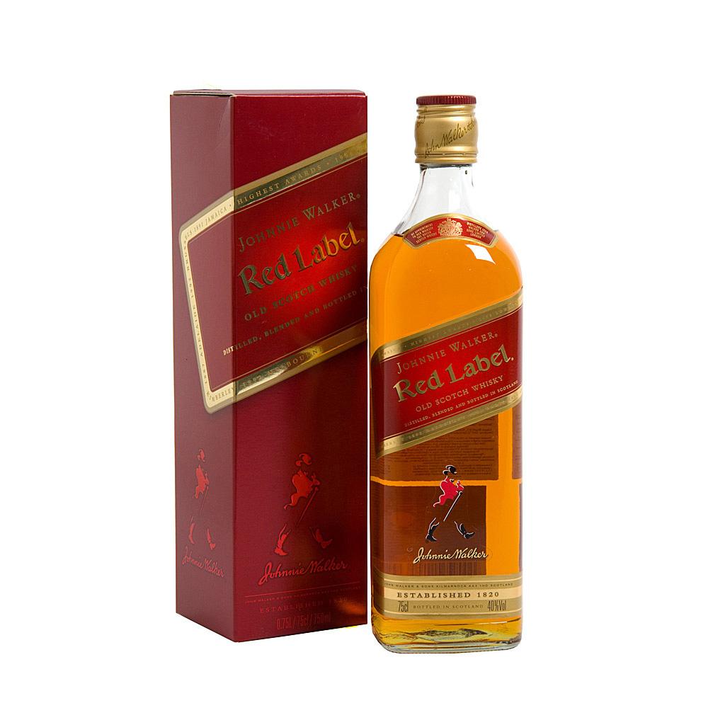 Виски Johnnie Walker Red Label шотландский 40% 700 мл., стекло