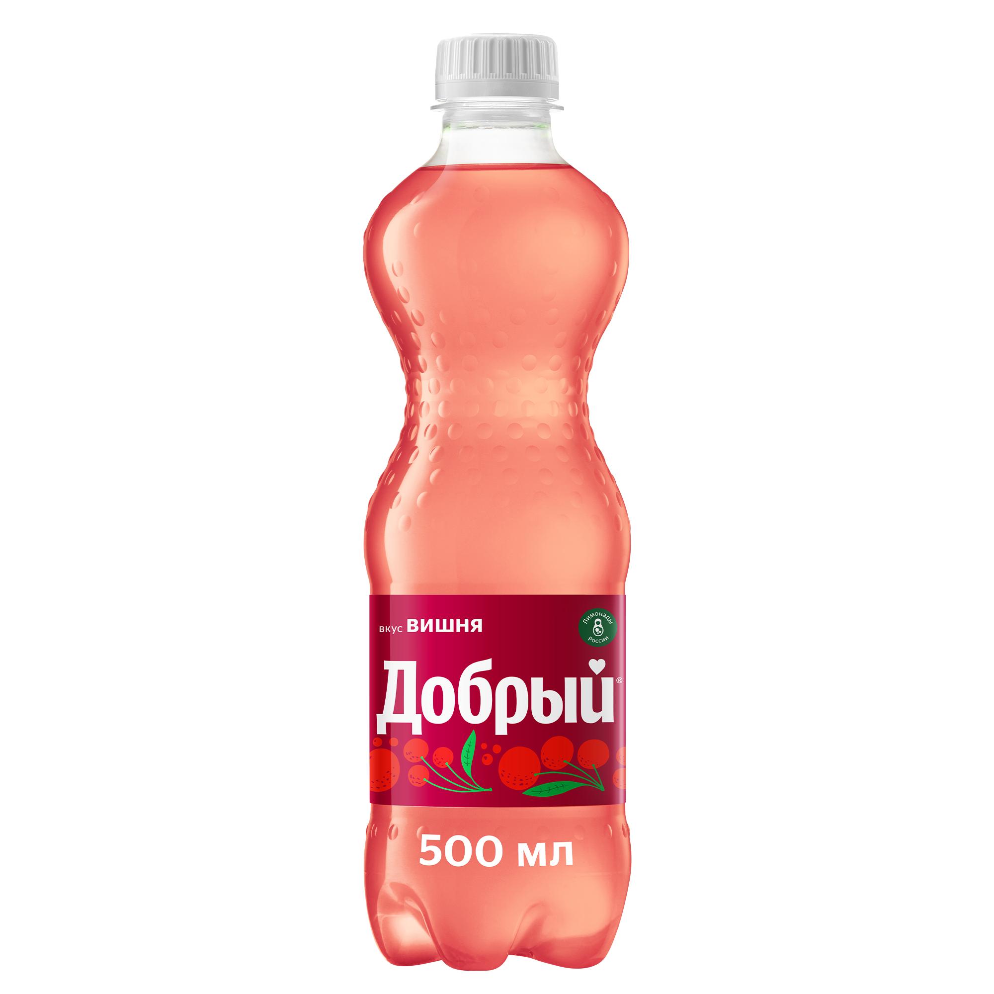 Напиток газированный Добрый вишня 500 мл., ПЭТ