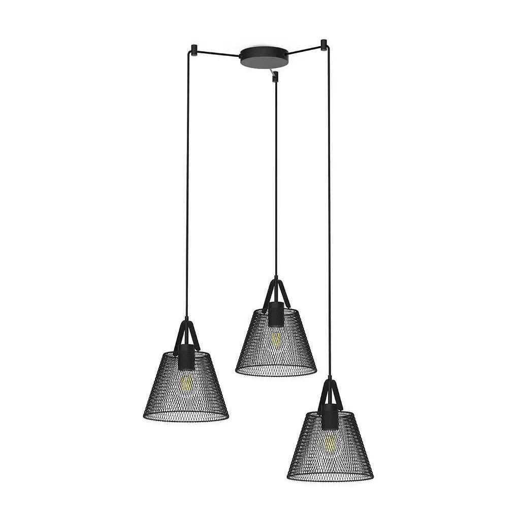 Светильник HIPER Grid H155-2, 3 х 60 Вт, черный