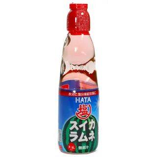 Напиток газированный Hata Ramune арбуз Япония 200 мл., стекло