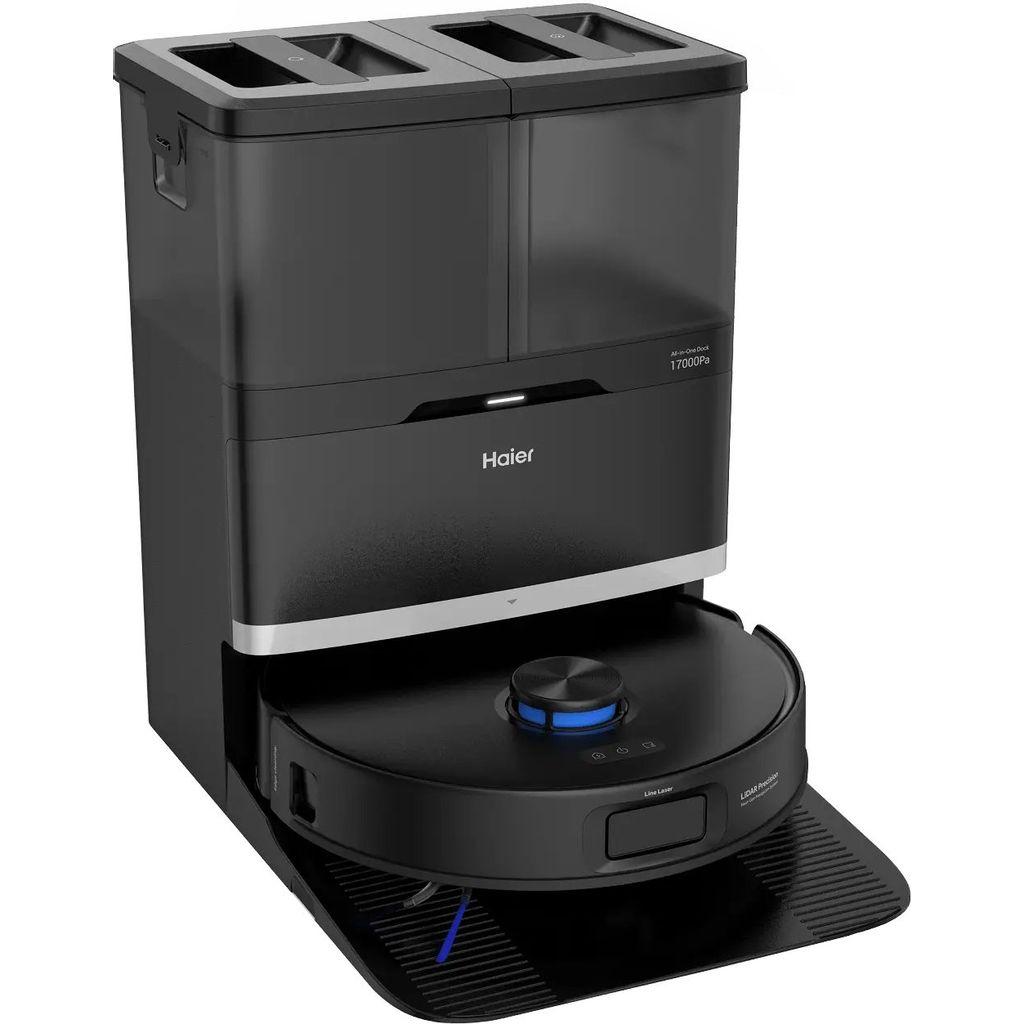 Робот-пылесос Haier HSR Pro R5, 75Вт, черный/синий [f55260e00ru]