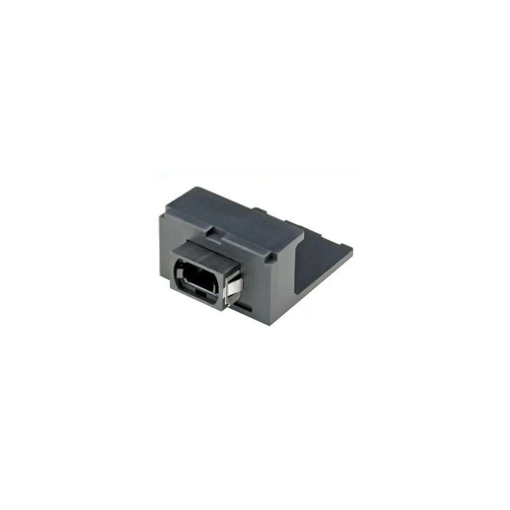 Адаптер Panduit (CMMPOBLBL) проходн. Mini-Com MPO черн.