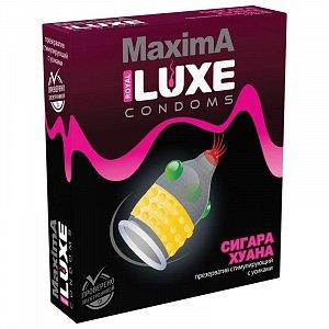 Презервативы Luxe Maxima Сигара Хуана 1шт.*24, картон