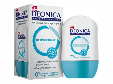Антиперспирант Deonica гипоаллергенный 45 мл., картон