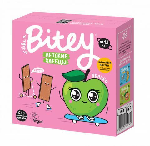 Хлебцы Take a Bitey кукурузно-рисовые Яблоко-шпинат 40 гр., картон