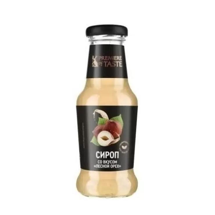 Сироп Premiere of Taste лесной орех 250 мл., стекло