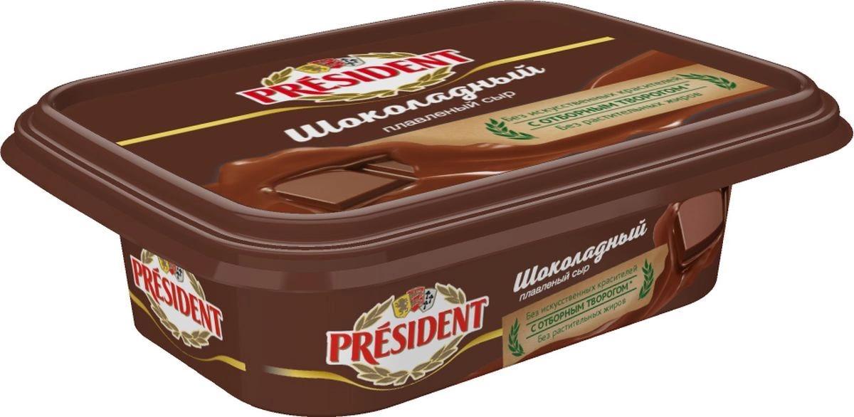 Сыр плавленый Шоколадный 30%, 200 гр., пластиковый контейнер