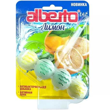 Блок для унитаза ALBERTO лимон 50 гр., блистер