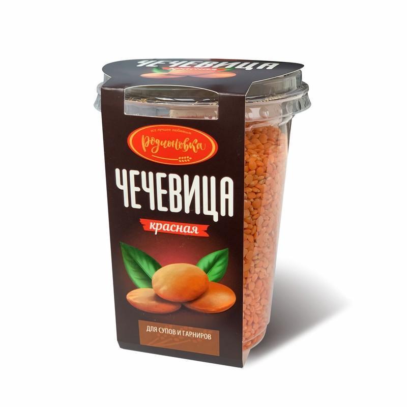 Чечевица Родионовка красная 375 гр., ПЭТ