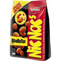 Арахис Lorenz в хрустящей оболочке из теста со вкусом барбекю NicNac's 110 гр., флоу-пак