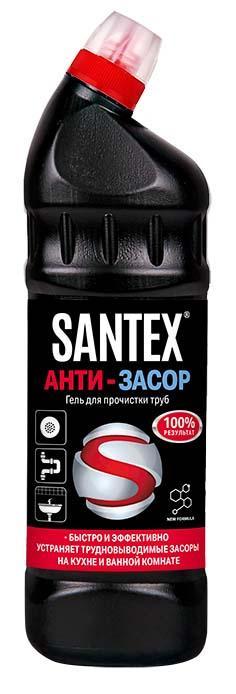 Гель для труб Santex Крот анти-засор, 750 гр., ПЭТ
