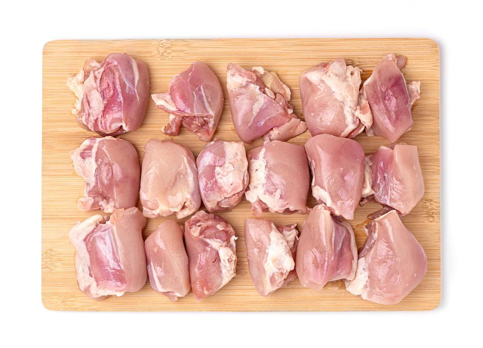 Бедро цыпленка-бройлера ВкусВилл бескостное (филе бедра) 2 - 6,7 кг., лоток