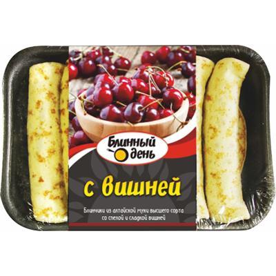 Блинчики Блинный день с вишней 360 гр., ПЭТ