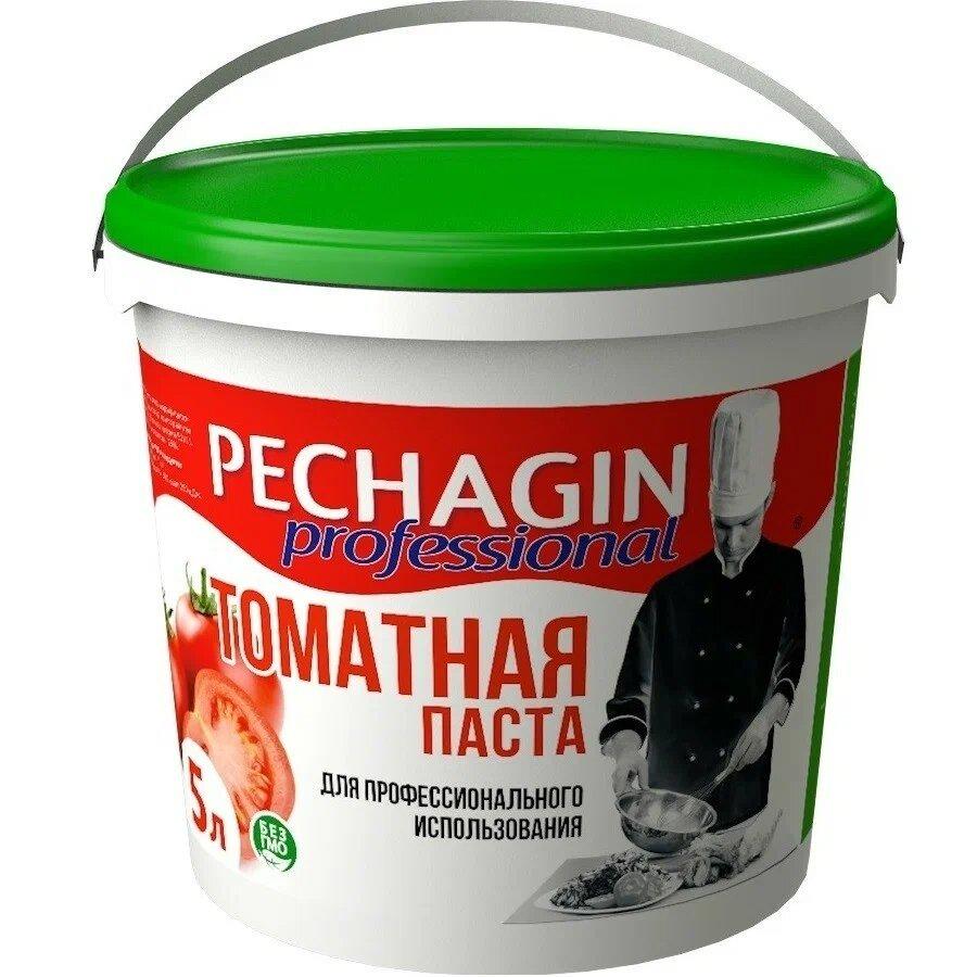 Томатная паста Pechagin Professional 25% 10 кг., пластиковая упаковка