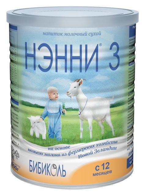 Детское питание напиток НЭННИ 3 Молочный сухой от 1 года