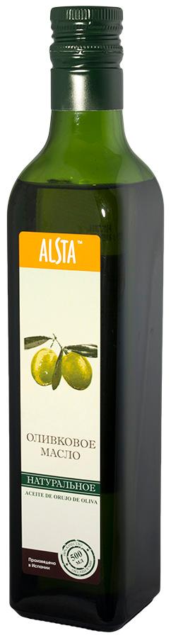 Масло оливковое Alsta Натуральное рафинированное 500 мл., стекло