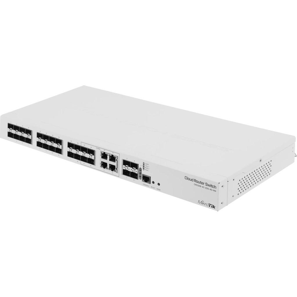 Коммутатор MIKROTIK управляемый [crs328-4c-20s-4s+rm]