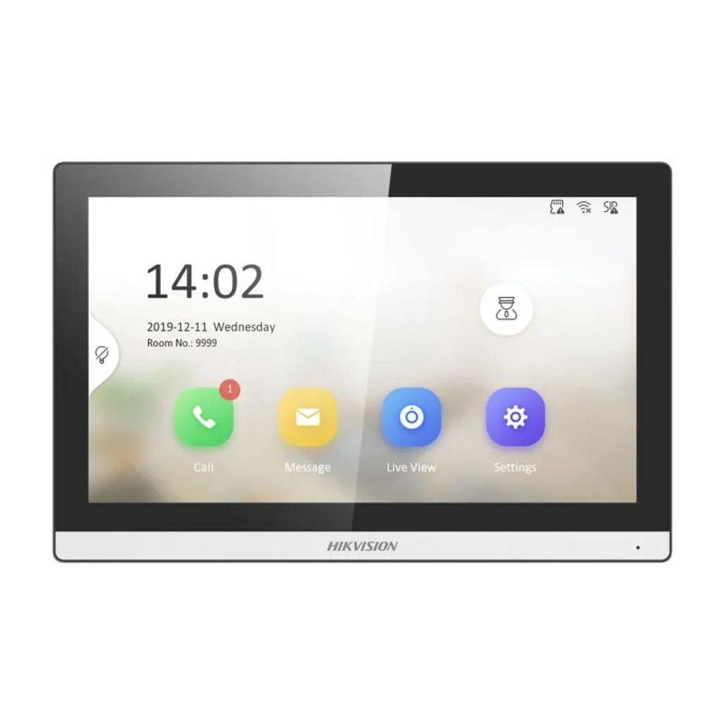 Видеодомофон Hikvision DS-KH6350-WTE1, черный