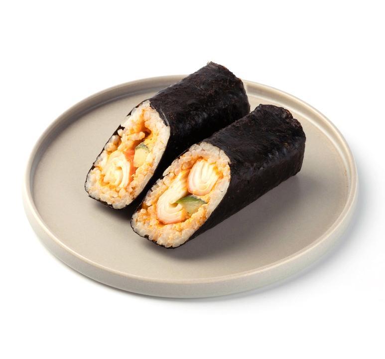 Ролл ВкусВилл симфония с крабовыми палочками 180 гр., пластиковый контейнер