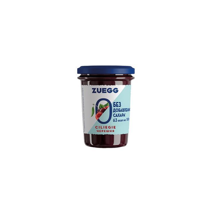 Конфитюр ZUEGG zero черешня 220 гр., стекло