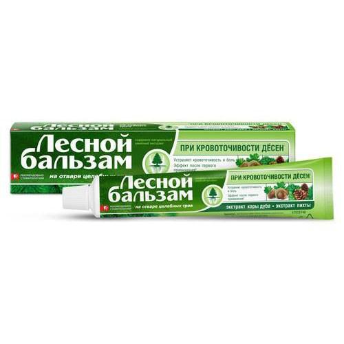 Зубная паста Лесной Бальзам При кровоточивости десен 75 мл., картон
