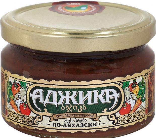 Аджика Метелев по-абхазски 245 гр., стекло