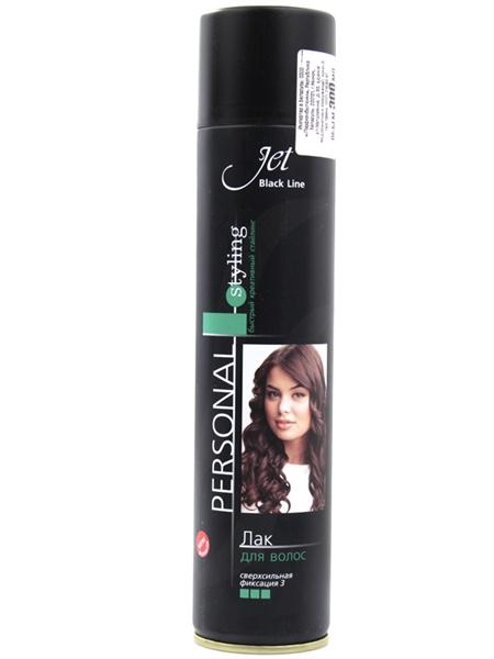 Лак для волос Jet Personal Styling 3 Сверхсильная фиксация 300 мл., баллон