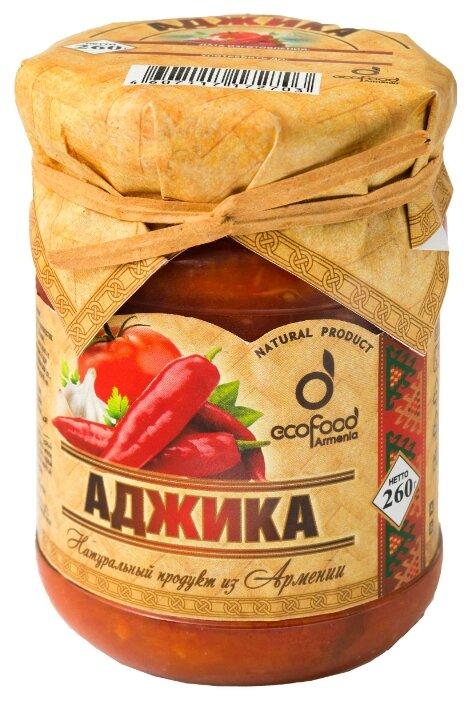 Аджика EcoFood из Армении 260 гр., стекло