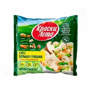 Овощная смесь Краски Лета Суп с белыми грибами, 400 гр., флоу-пак