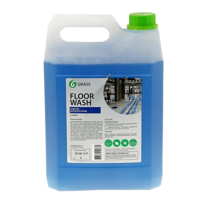 Cредство для мытья пола Grass Нейтральное Floor Wash,5 кг., канистра