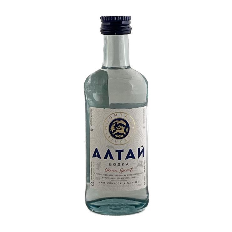 Водка Алтай 40% 50 мл., стекло