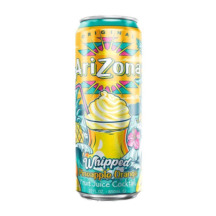 Чай холодный Arizona взбитые сливки ананас 650 мл., ж/б