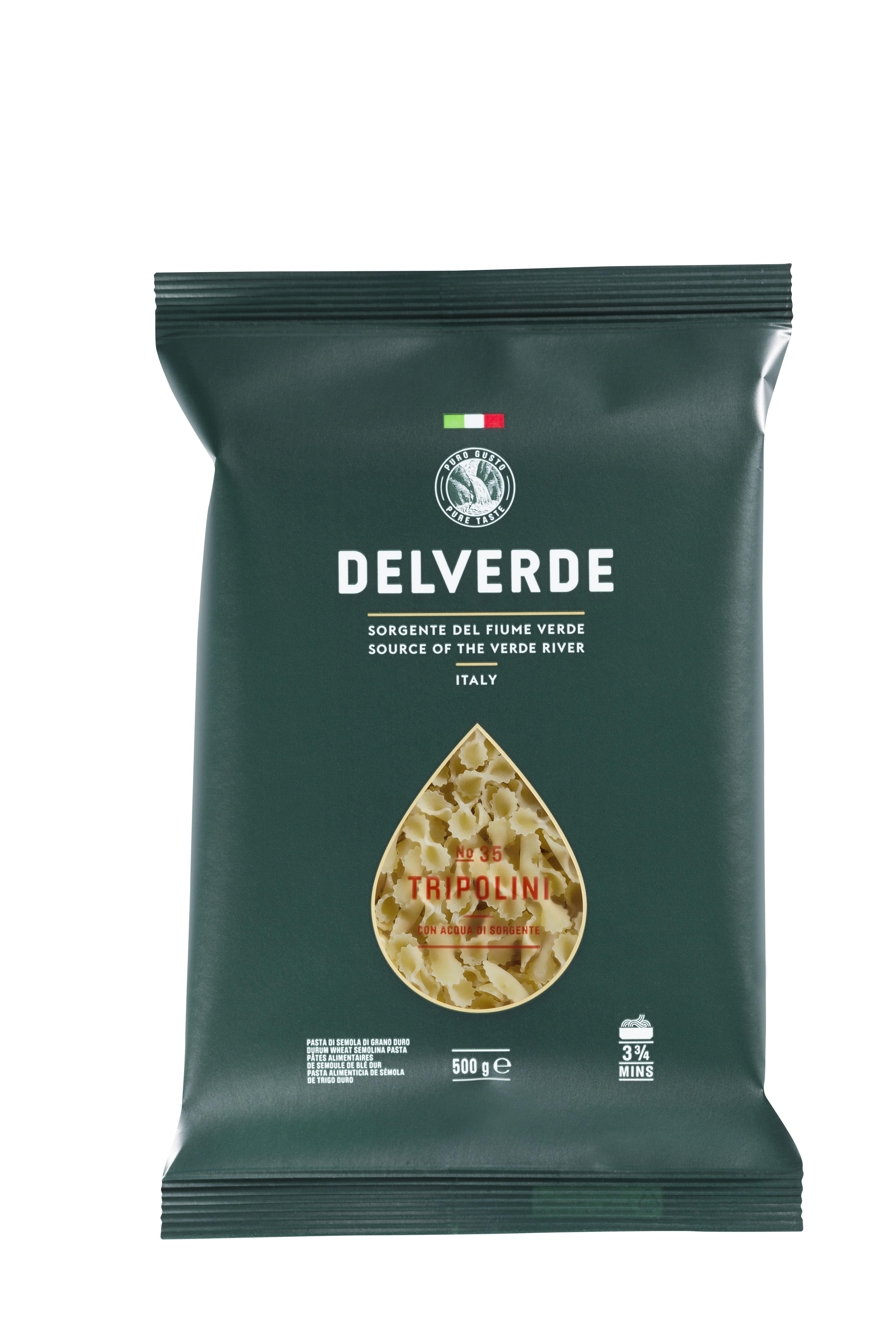 Паста Триполини Delverde № 035, 500 гр., флоу-пак