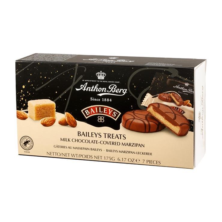 Конфеты шоколадные Anthon Berg Baileys Treats с марципаном 175 гр., картон