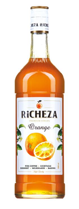 Сироп RiCHEZA апельсин 1 л., стекло