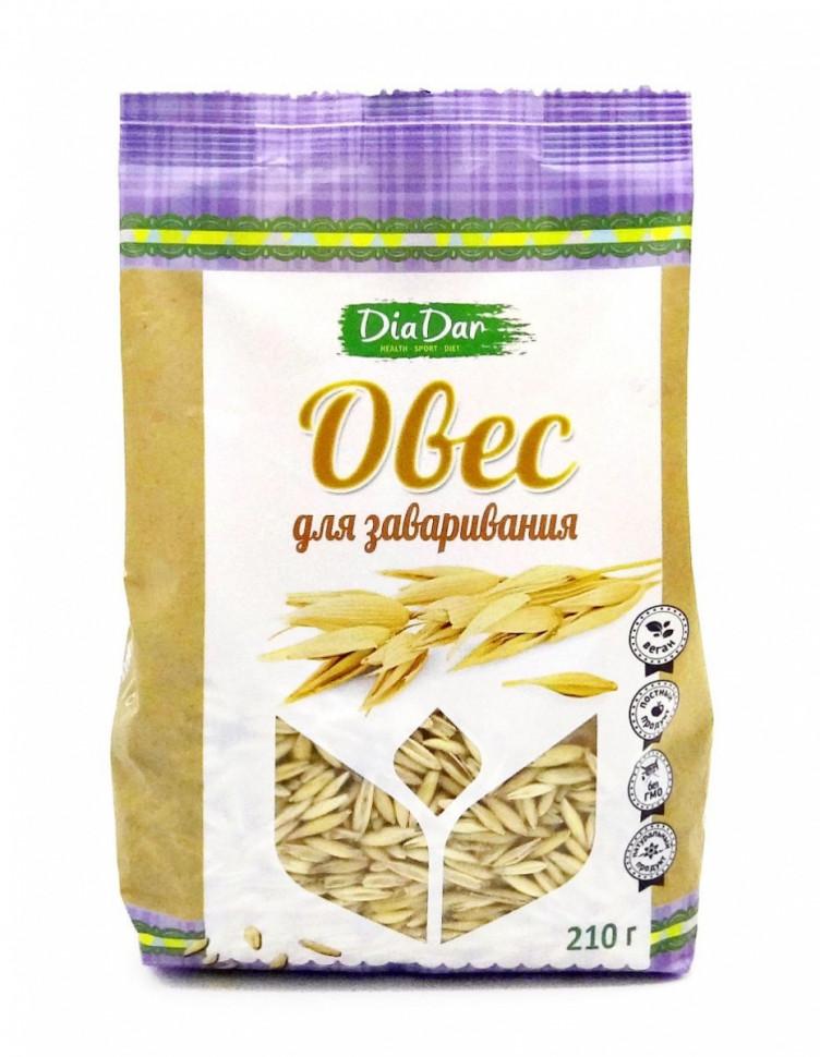 Овес для заваривания, DiaDar, 210 гр., флоу-пак