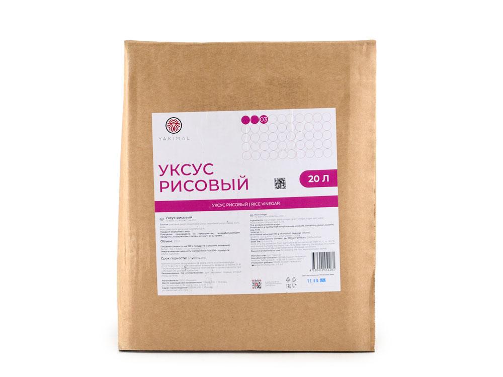 Уксус рисовый 20л 1/1шт Якимал