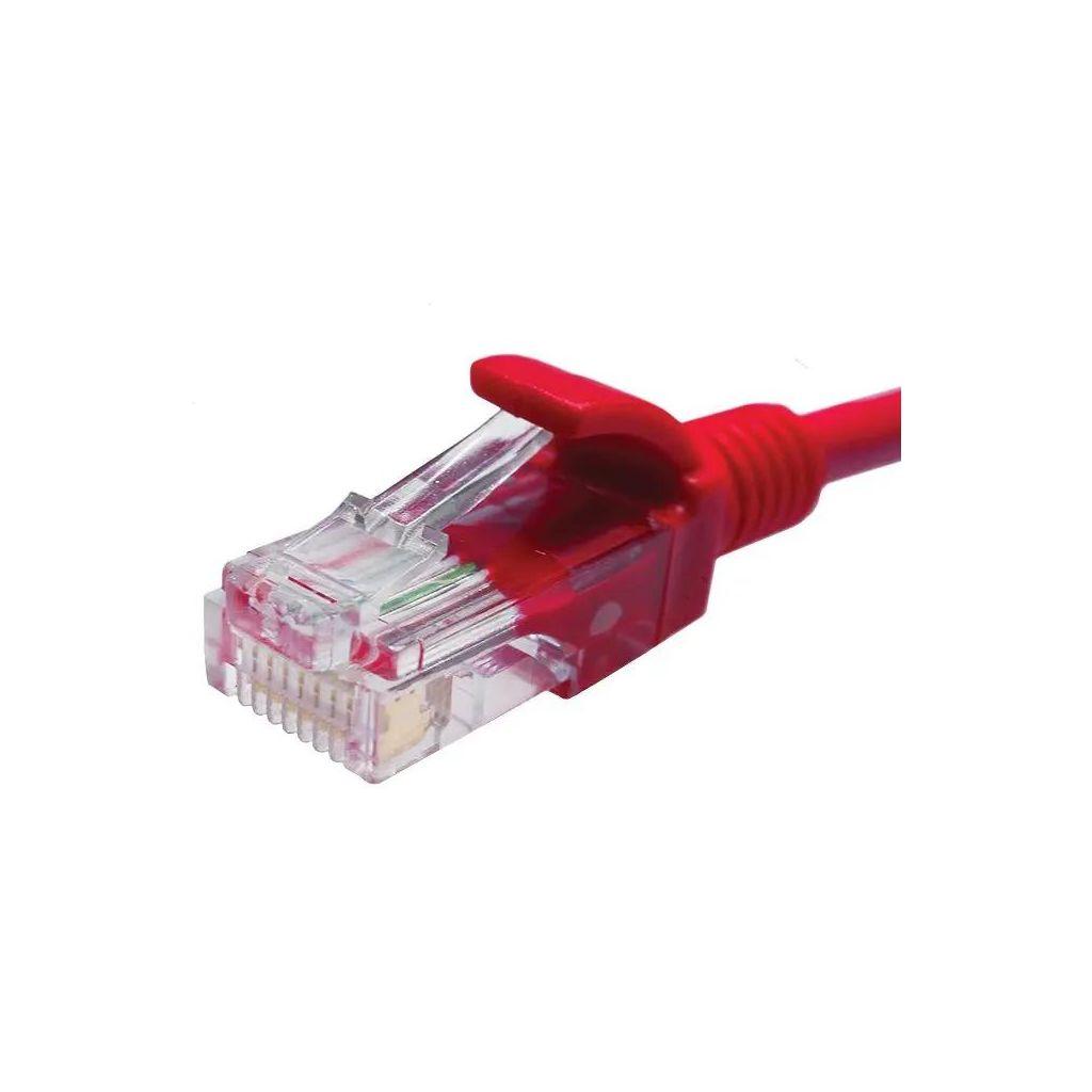 Патч-корд SUPRLAN 10-0152, вилка RJ-45, вилка RJ-45, кат.5E, LSZH, 1м, красный