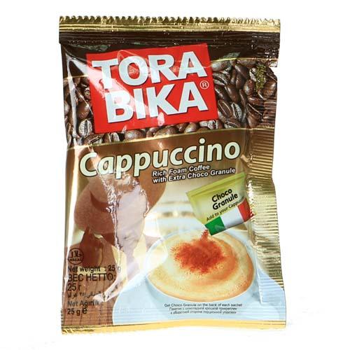 Каппучино в пакетиках Tora Bika, 25 гр., флоу-пак