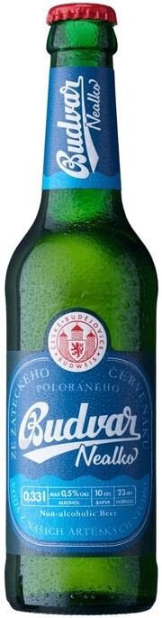 Пиво безалкогольное Budweiser Budvar Nealko 330 мл., стекло
