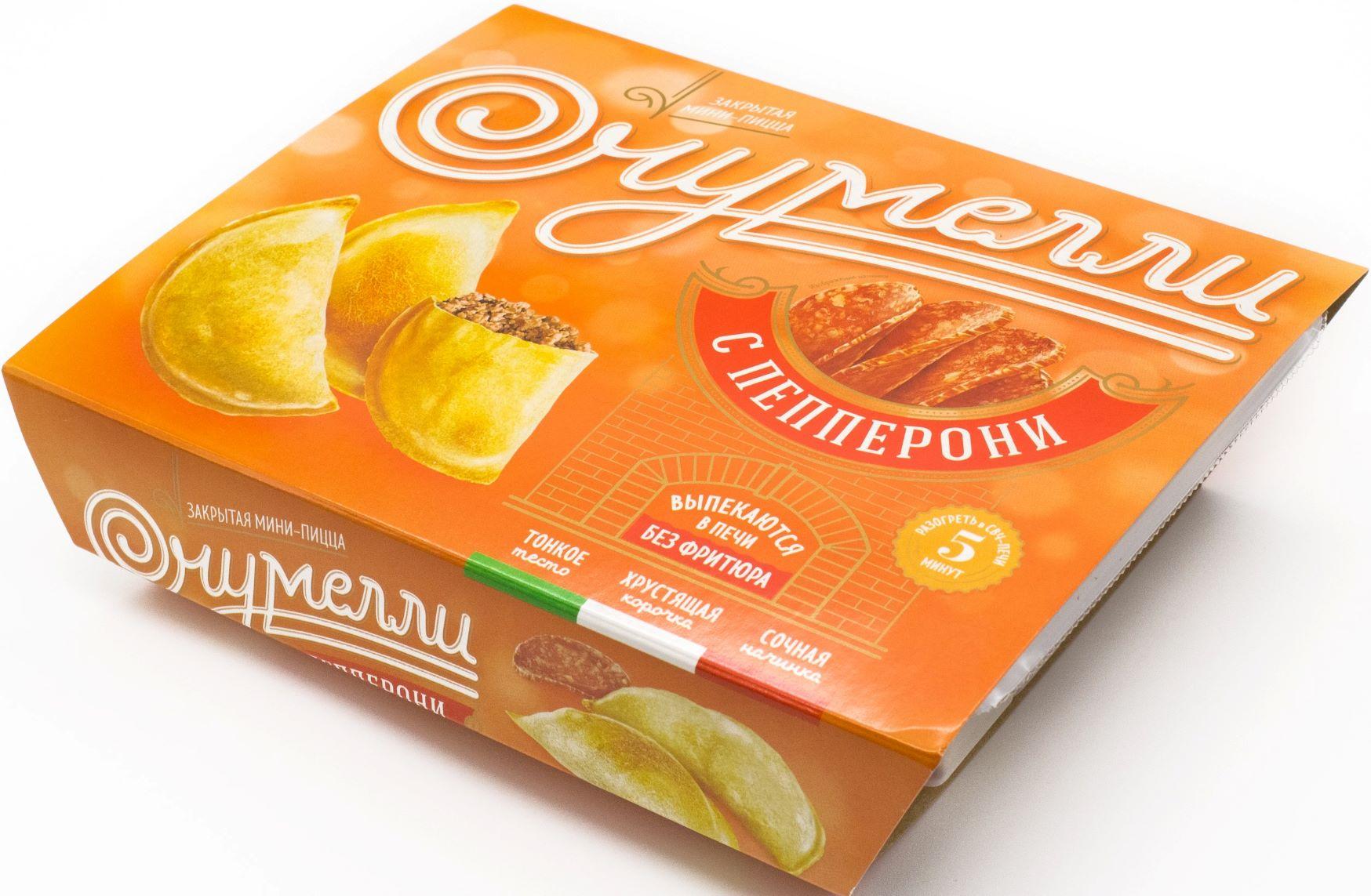 Мини-пицца Очумели Пепперони, 300 гр., пластиковая упаковка
