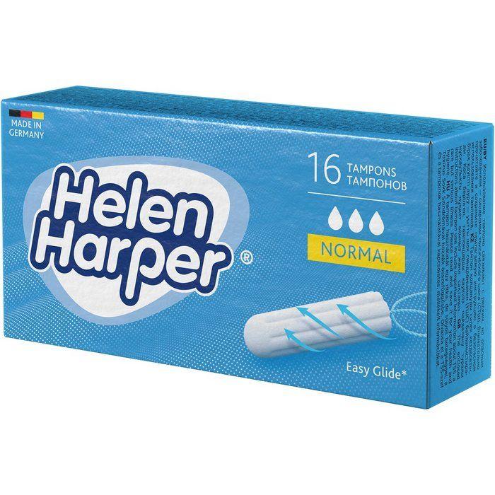 Тампоны Helen Harper Normal без аппликатора 16 шт., картон