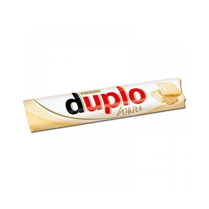 Батончик вафельный Duplo белый шоколад 18,2 гр., обертка
